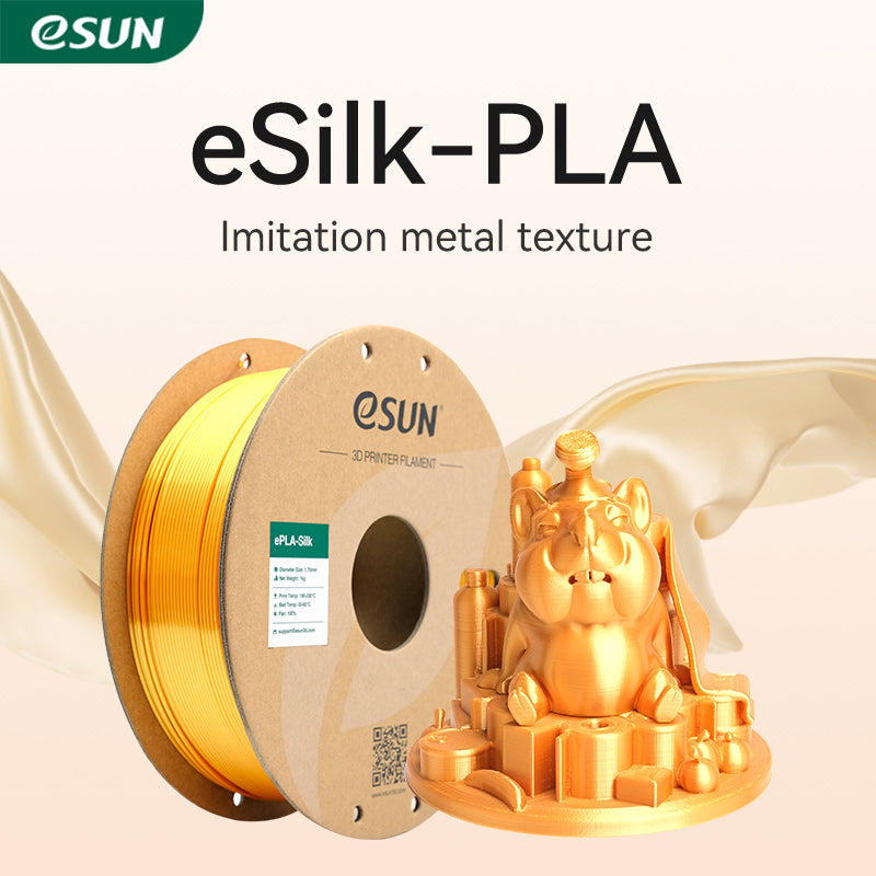 eSUN Metal Silk PLA 1.75mm 3D Filament 1KG