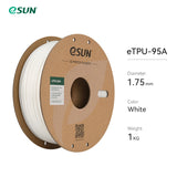 eSUN Flexible TPU 95A 1.75mm 3D Filament 10PCS