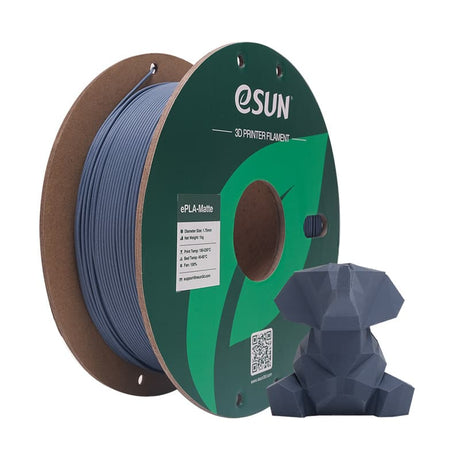 eSUN Upgraded ePLA-Matte 1.75mm 3D Filament 1KG－Paper Reel  10PCS