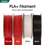 eSUN PLA+ Hueforge Packs 3D Filament 4PCS