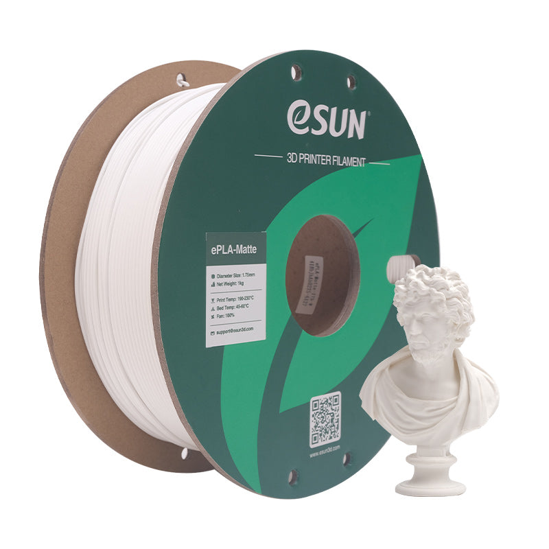 eSUN Upgraded ePLA-Matte 1.75mm 3D Filament 1KG