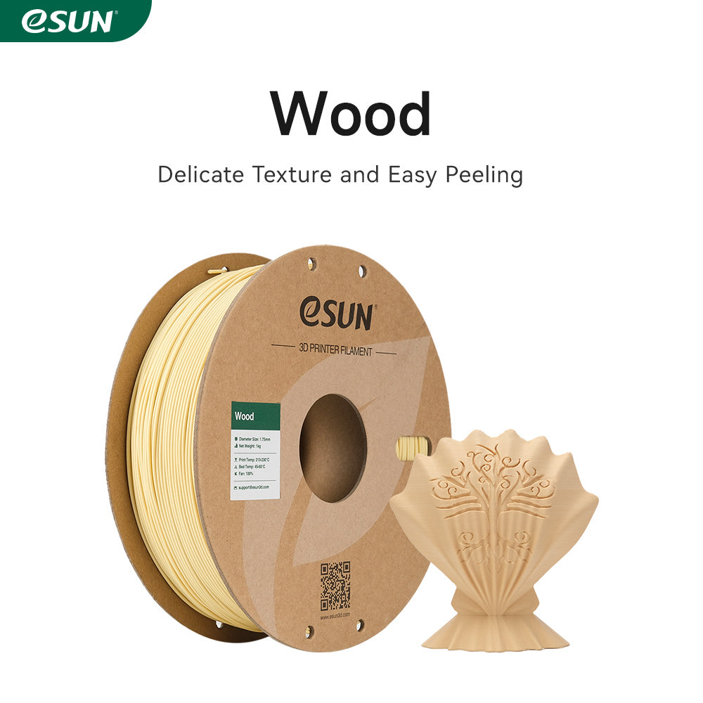 eSUN Wood PLA 1.75mm 3D Filament 1KG