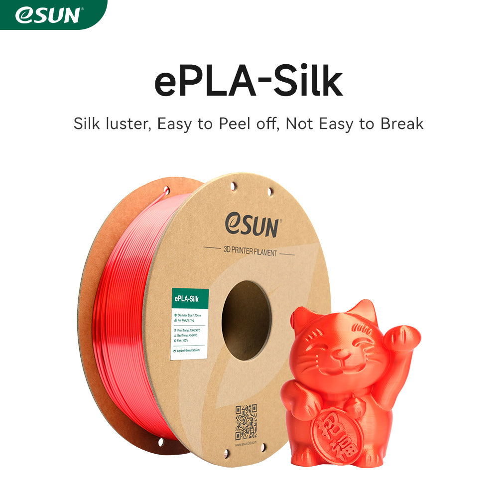 eSUN eSilk-PLA 1.75mm 3D Filament 1KG