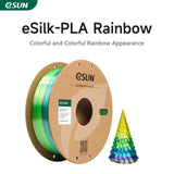 eSUN Silk PLA Rainbow 1.75mm 3D Filament 1KG