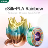 eSUN Silk PLA Rainbow 1,75 mm 3D-Filament 1 kg