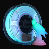 eSUN Luminous Rainbow PLA 1,75 mm 3D-Drucker-Filament 1 kg, leuchtet im Dunkeln