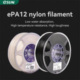 eSUN ePA12-CF 1.75mm 3D Filament 1KG