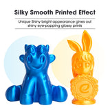eSUN Silk PLA 1,75 mm 3D-Filament 10 Stück