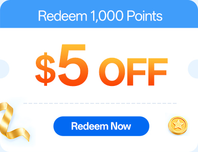 Redeem 1000 points