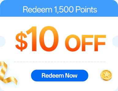 Redeem 1500 points